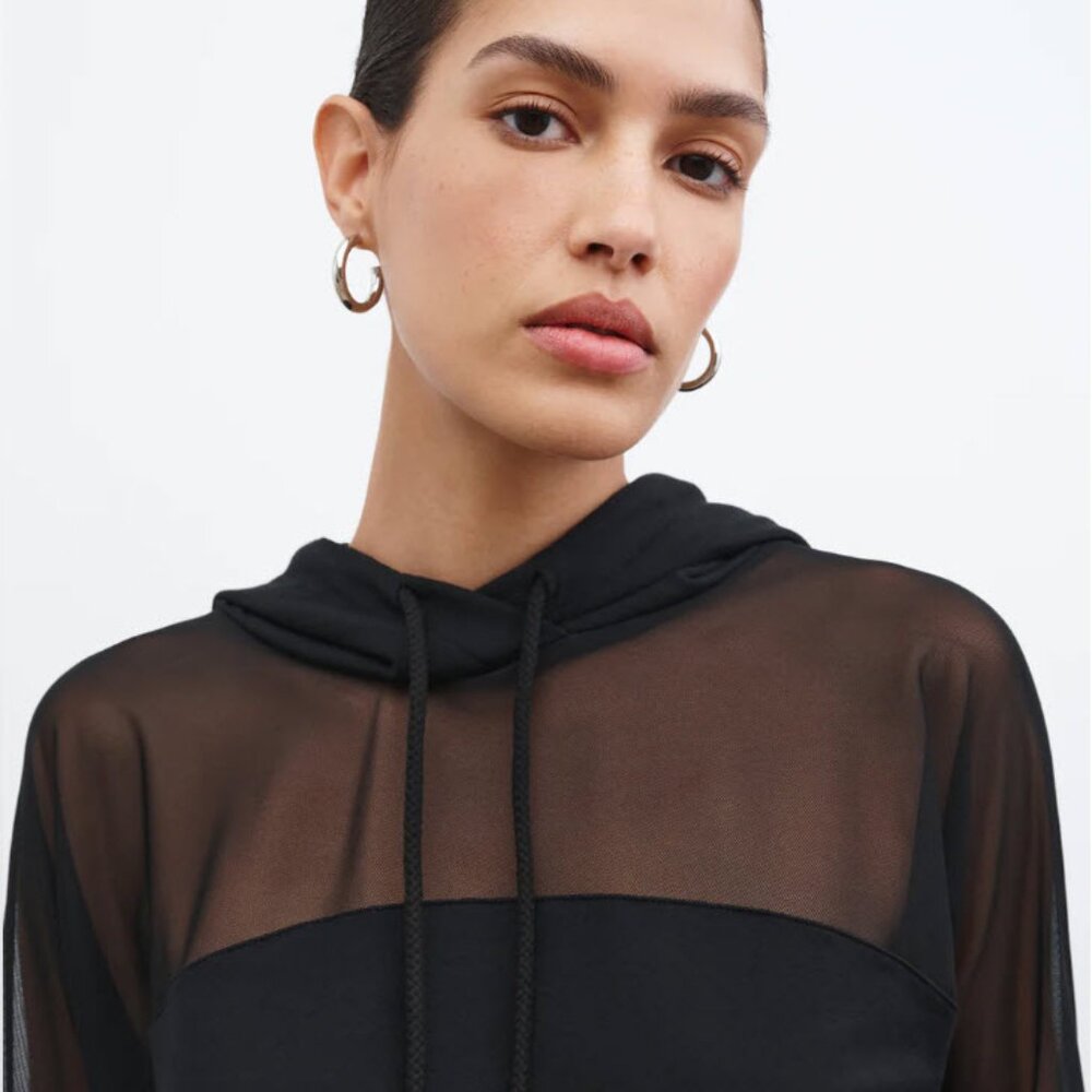 Marcella Park Sheer Hootie Size Small like new